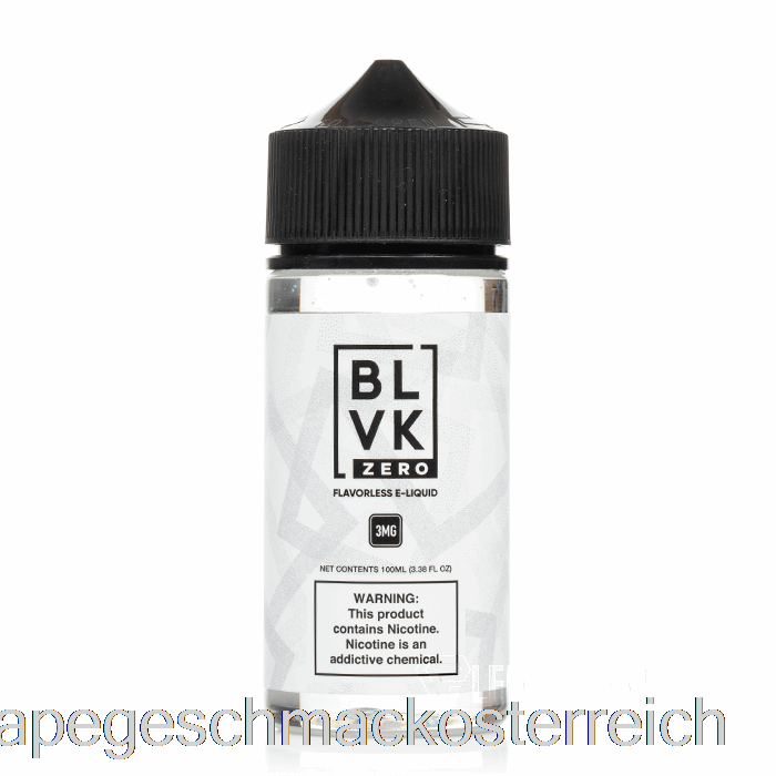 Geschmacklos – Blvk – 100 Ml 0 Mg Vape-Geschmack